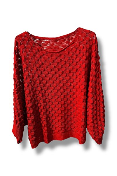 SUMEF Women's Mercerized Knitwear Blouse Oversize Standard Size 38-52 Compati...