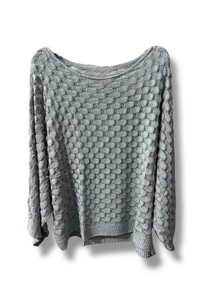 SUMEF Women's Mercerized Knitwear Blouse Oversize Standard Size 38-52 Compati...