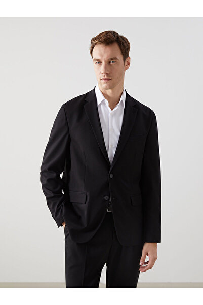 LC Waikiki Navy Blue Standard Fit Men's Blazer Jacket