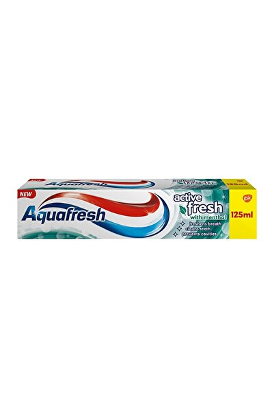 Aquafresh Set 5 x Pasta de Dinti Active Fresh, 125ml