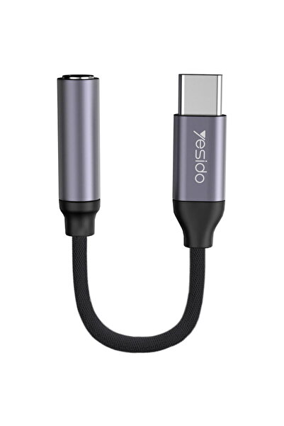 Yesido Cablu Audio Adaptor Type-C la Jack - (YAU-19) - Black