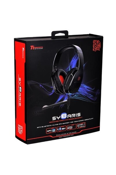 THERMALTAKE eSPORTS SYBARIS hibrid Bluetooth/cu fir, negre
