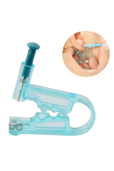 ORVİCA Kulak Delme Aparatı - 1 Adet Kulak Delme Tabancası (AĞRISIZ) Metalik R...