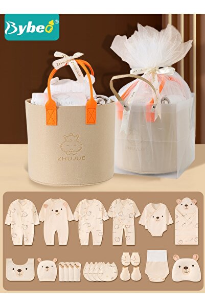 BYBEO 25PCS Newborn Baby Gifts Set, Newborn Layette Gift Set, Baby Clothes Ac...