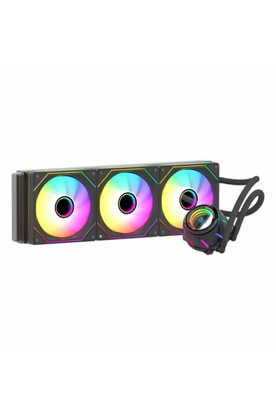 GAMEBOOSTER BLADE 360B ARGB 360mm Siyah İşlemci Sıvı Soğutucu GB-LCS-BL360B