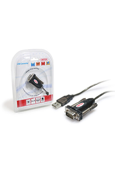 Unitek Adaptor USB - Serial (RS232)