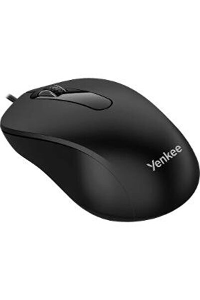 Yenkee YMS 003BK Basic – Mouse cu fir USB, optic 1000 DPI, 3 butoane + scroll...