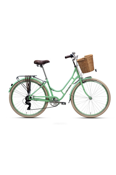 Carraro ELENA 7-V CB 28" JANT YEŞİL BİSİKLET