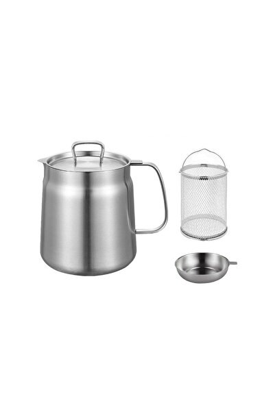 AZAF Gemac Multi-Purpose Frying Pot – Equipped with a Mesh & Oil Filter, Made...