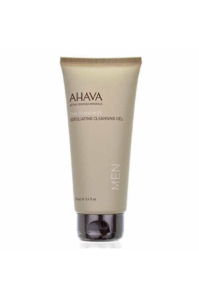 AHAVA , Време за енергия, Без парабени, Ексфолиращ, Почистващ гел, За лице, 1...