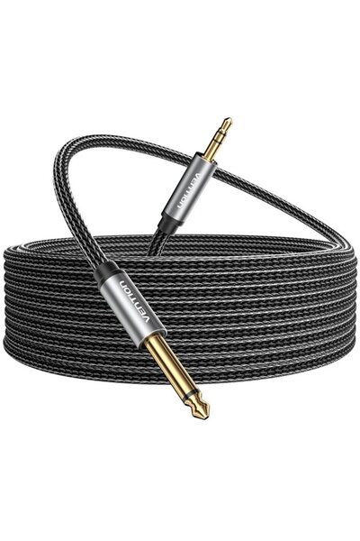 Vention Cablu audio 3.5mm mascul la 6.35mm mascul BCYHL 10m