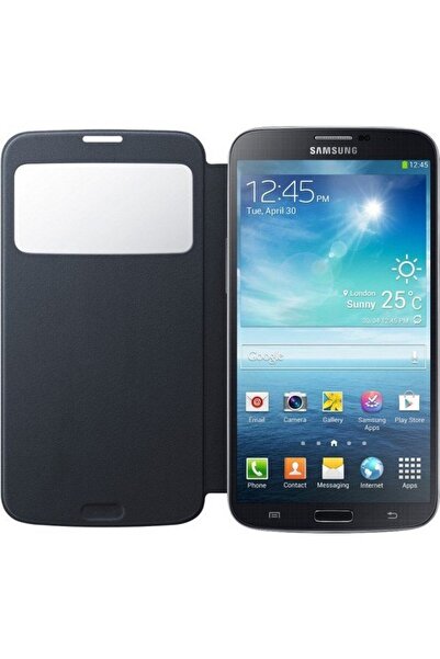 Samsung Husa S-View EF-CI920BBEGWW pentru Galaxy Mega i9205, neagra