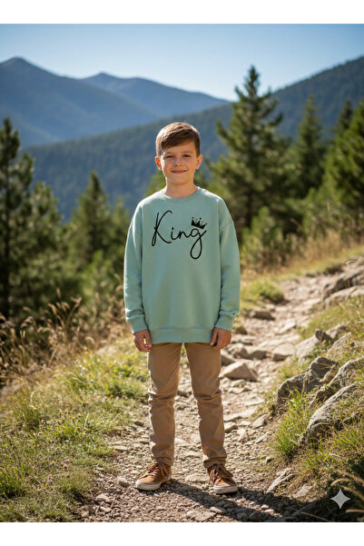 Bonbelle سويت شيرت مطبوع عليه شخصيات، دافئ ومريح للأولاد/البنات