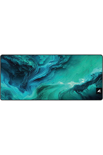 SHARKOON Mousepad 4044951039500 – Blue/Green – Smooth surface for movement