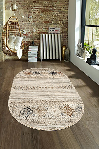 Dally Home DİJİTAL BASKILI Kaymaz Taban Yıkanabilir Modern Mutfak Halısı Salo...