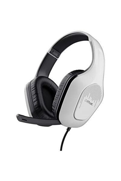 Trust GXT415PS, Căști, Cu fir, Alb