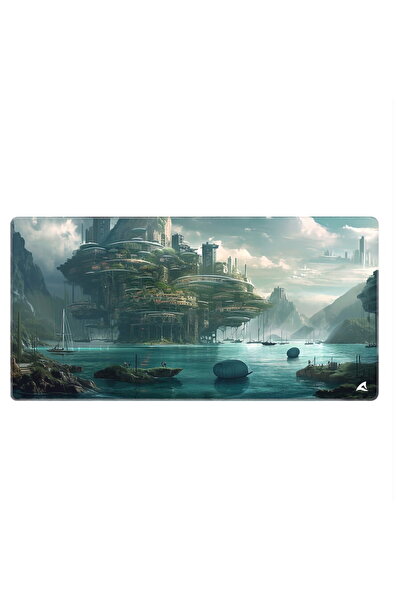 SHARKOON Mousepad 4044951042531 – Multicolor/Blue – 0×500 mm – Anti-slip surf...