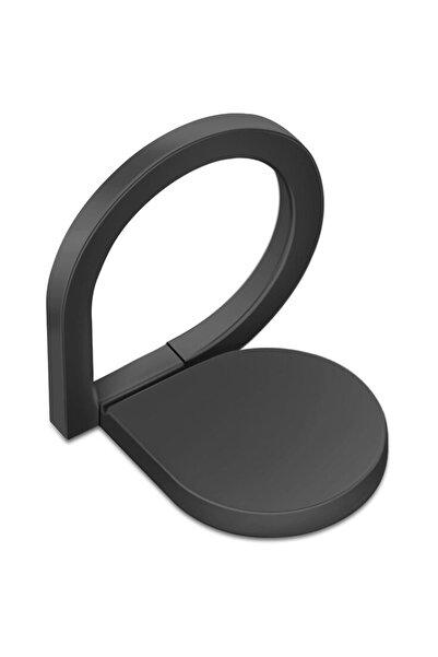 Techsuit Suport telefon - Inel tip picătură de apă - Negru