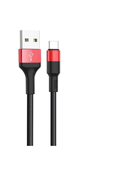 Hoco Cablu de date USB-A la Tip-C 10W, 2A, 1m - Xpress charge (X26) - Negru /...