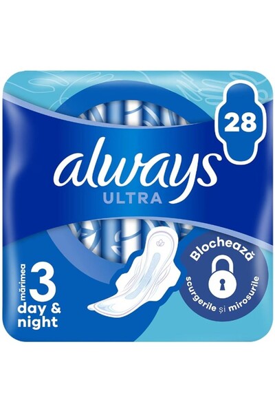 Always Set of 2 x 28 Ultra Day & Night Absorbents