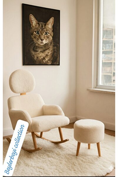 BEYLERBEYİ Sallanan koltuk ve puf