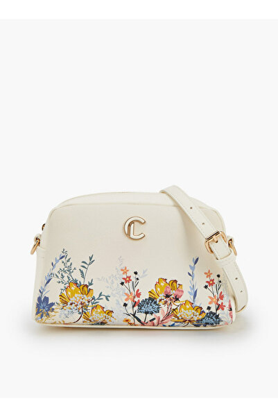 Le Confort Textured Crossbody Bag with Zip Closure