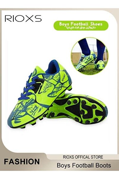 RIOXS Kids Teens Trainers, Youth Sneakers, Boys Girls Football Shoes, Unisex ...