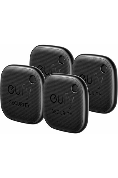 eufy Set de 4 Security SmartTrack Link, compatibil cu iOS, Rezistent la apa, ...