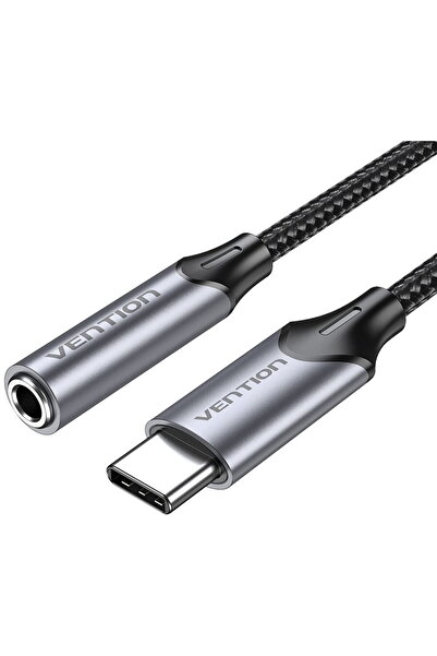 Vention Adaptor căști Type-C jack 3.5mm, DAC - (BGMHF) - Gri