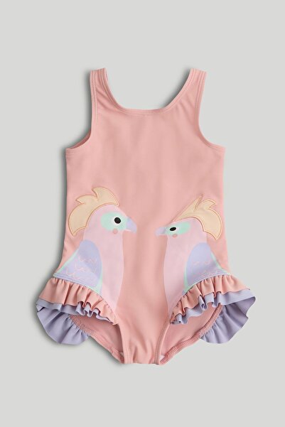 MOTHERCARE ملابس سباحة ببغاء وردي