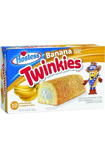 Hostess cakes Hostess Twinkies with Banana Cream, set of 10 pieces