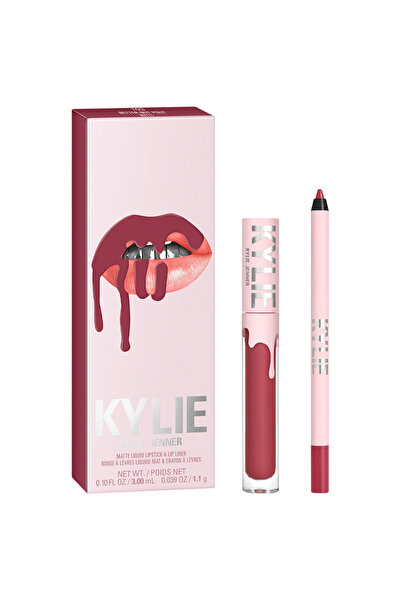 Kylie Cosmetics Set Kylie Cosmetics: By Kylie, Ruj lichid, 103, Better Not Po...