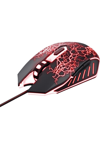 Trust Corded Optical Black 6 Buttons 4000 dpi Backlit