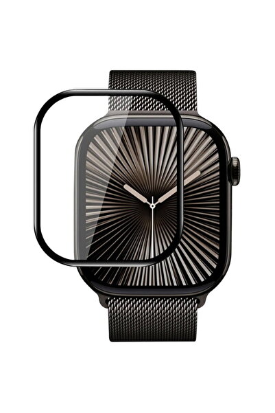 BLUEO Folie pentru Apple Watch 10 42mm cu Aplicator - High Molecule Screen Pr...