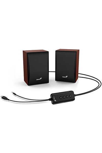 GENIUS BOXE SP-HF380BT 2.0 3W USB WOOD
