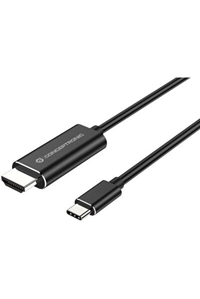 CONCEPTRONIC ABBY04B, 2 m, USB 3.2 Gen 1, Negru