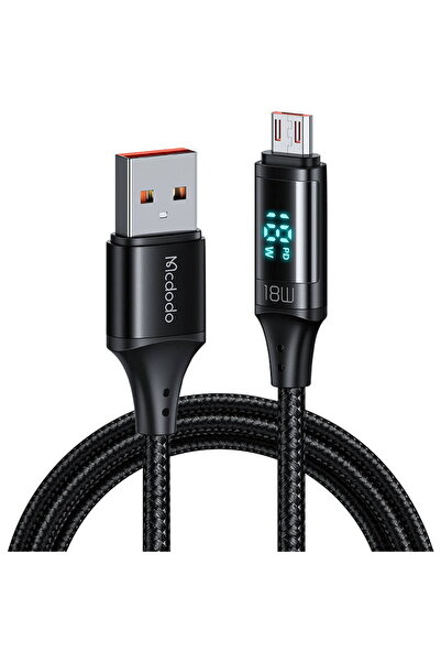 Mcdodo Cablu USB la Micro USB CA-1070, 3A, 1,2 m (negru)