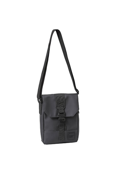 Caterpillar Core Shoulder Bag - Cheney Ln. 600D RPET Material - Black