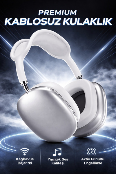 DigiMonster P9 Plus Bluetooth Kulaklık Mikrofonlu Gürültü Önleyici 10 Saat Ça...