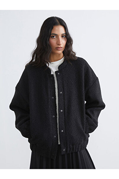 LC Waikiki RMZ Clothing Difference: Дамско палто от флийс с широка кройка Col...