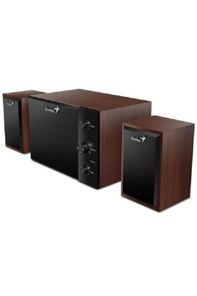 GENIUS Boxe SW-2.1 350, RMS 15W, cireș