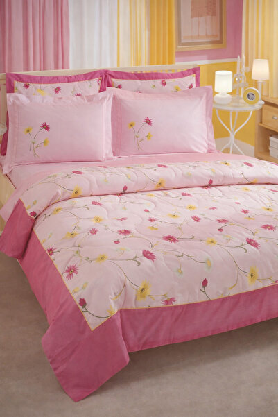 Lavandula طقم سرير لجميع المواسم مع لحاف هدية