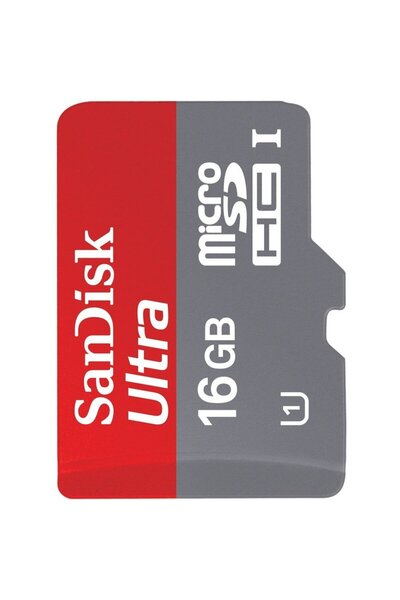 SanDisk ULTRA ANDROID microSDHC 16 GB 80MB/s Class 10 UHS-I