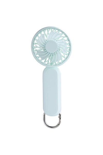 Techsuit Ventialor Portabil cu Port USB, 3 Viteze, 1200mAh - (A217) Verde