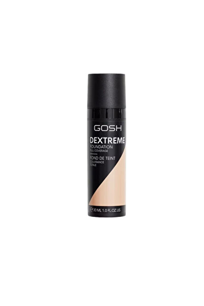 GOSH Gosh, Dextreme, Acoperire Totală, Fond de Ten Lichid, 002, Ivory, 30 ml