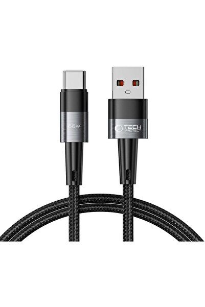 Tech-Protect Cablu UltraBoost Type-C 66W/6A 100cm Gri