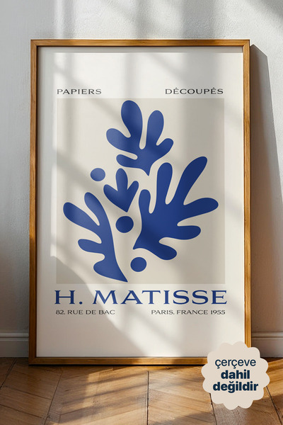 Persona Istanbul Henri Matisse "Blue Cut-Outs" - Papiers Découpés Sergi Poste...