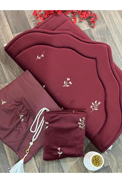 Generic طقم سجادة مع شرشف صلاة نسائي