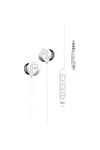 Sencor SEP 172, cu fir, 20 Hz - 20 kHz Alb
