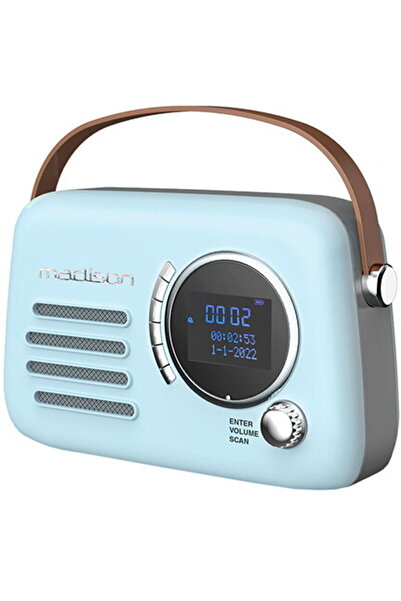 Madison RADIO FM/DAB PORTABIL VINTAGE 30W CU FUNCTIE BLUETOOTH/AUX